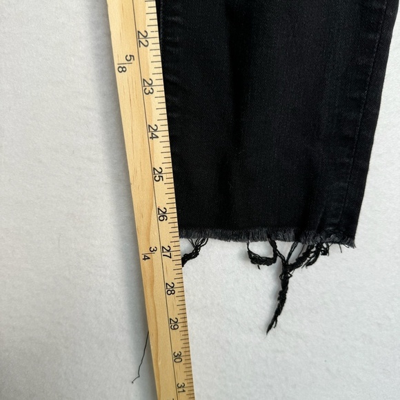Abercrombie Fitch Harper Low Rise Super Skinny Jeans Womens Size 27/4 Black Wash - Picture 10 of 16